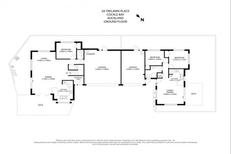 Photo of property in 3a Trelawn Place, Cockle Bay, Auckland, 2014