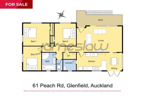 Photo of property in 61 Peach Road, Glenfield, Auckland, 0629