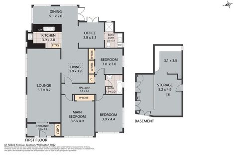 Photo of property in 61 Falkirk Avenue, Seatoun, Wellington, 6022