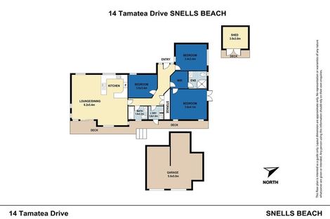 Photo of property in 14 Tamatea Drive, Snells Beach, 0920