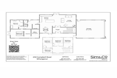 Photo of property in 250 Campbell Road, Brunswick, Whanganui, 4571