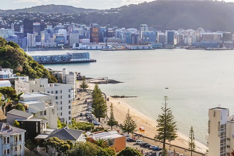 Photo of property in Alto Apartments, 4a/22 Telford Terrace, Oriental Bay, Wellington, 6011