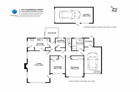 Photo of property in 57a Thompson Street, Leamington, Cambridge, 3432