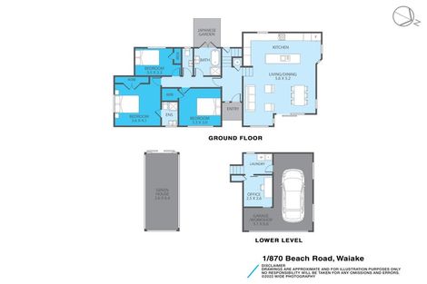 Photo of property in 1/870 Beach Road, Waiake, Auckland, 0630