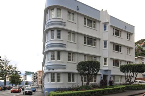 Photo of property in Olympus Flats, 1/280 Oriental Parade, Oriental Bay, Wellington, 6011
