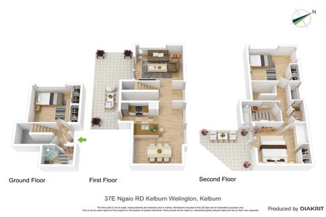 Photo of property in 37e Ngaio Road, Kelburn, Wellington, 6012