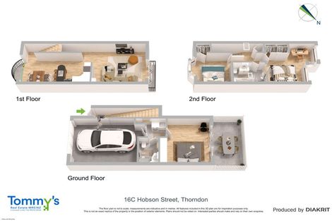 Photo of property in 16c Hobson Street, Thorndon, Wellington, 6011