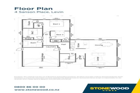 Photo of property in 4 Sanson Place, Levin, 5510