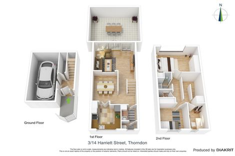 Photo of property in 3/14 Harriett Street, Thorndon, Wellington, 6011