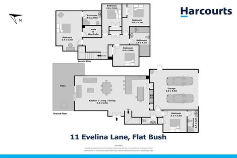 Photo of property in 11 Evelina Lane, Flat Bush, Auckland, 2019