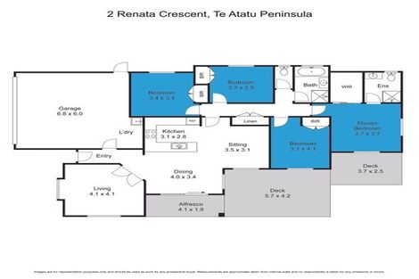 Photo of property in 2 Renata Crescent, Te Atatu Peninsula, Auckland, 0610