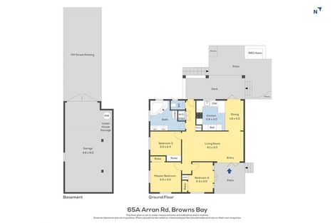 Photo of property in 1/65 Arran Road, Browns Bay, Auckland, 0630