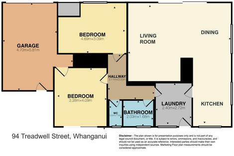 Photo of property in 94 Treadwell Street, Springvale, Whanganui, 4501