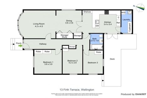 Photo of property in 13 Firth Terrace, Karori, Wellington, 6012