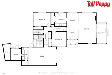 Photo of property in 1a Hunter Place, Merrilands, New Plymouth, 4312