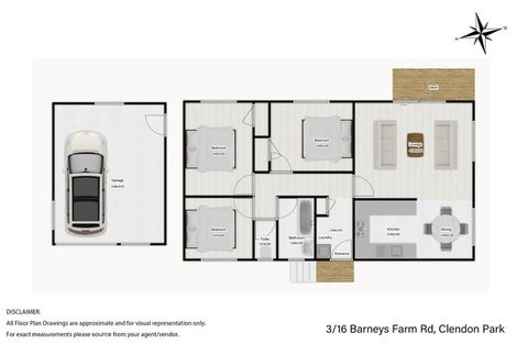 Photo of property in 3/16 Barneys Farm Road, Clendon Park, Auckland, 2103