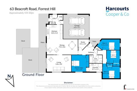 Photo of property in 63 Becroft Drive, Forrest Hill, Auckland, 0620