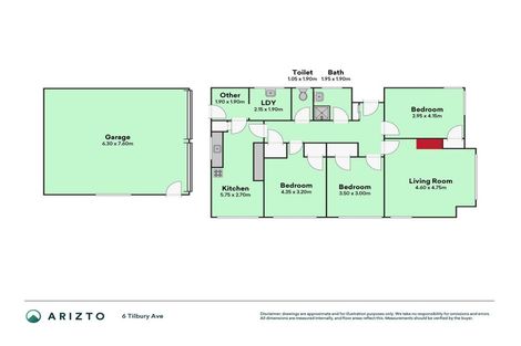 Photo of property in 6 Tilbury Avenue, Hokowhitu, Palmerston North, 4410