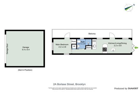 Photo of property in 2a Borlase Street, Brooklyn, Wellington, 6021