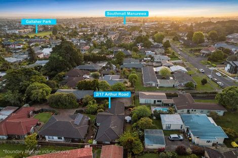 Photo of property in 2/17 Arthur Road, Hillpark, Auckland, 2102