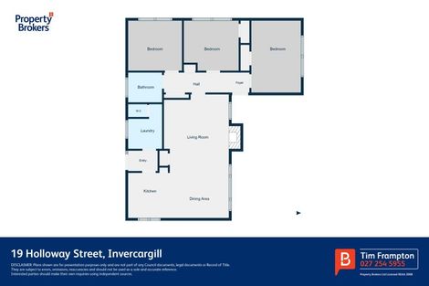 Photo of property in 19 Holloway Street, Waikiwi, Invercargill, 9810