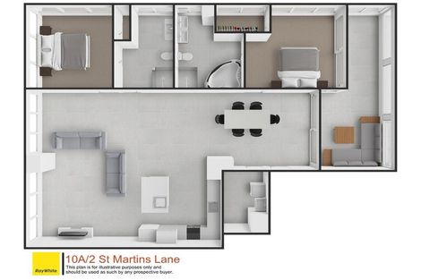 Photo of property in 10a/2 Saint Martins Lane, Grafton, Auckland, 1010