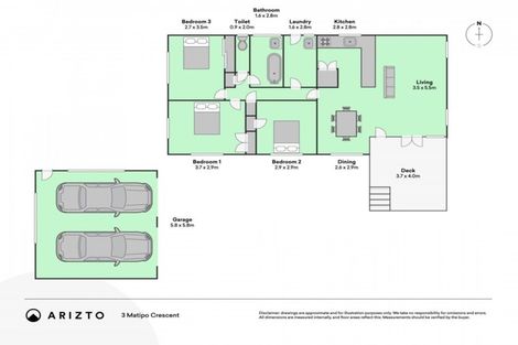 Photo of property in 3 Matipo Crescent, Pukete, Hamilton, 3200