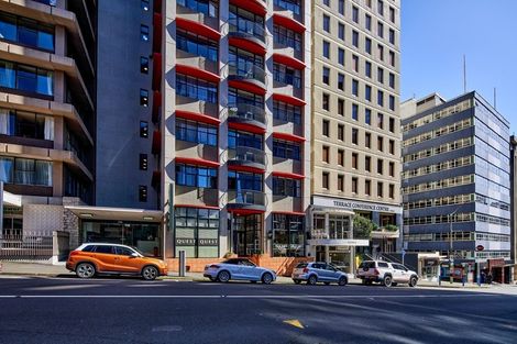 Photo of property in Terrace Garden Apartments, 13d/120 The Terrace, Wellington Central, Wellington, 6011