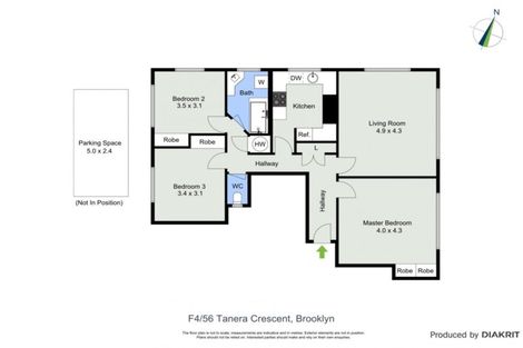 Photo of property in 4/56 Tanera Crescent, Brooklyn, Wellington, 6021