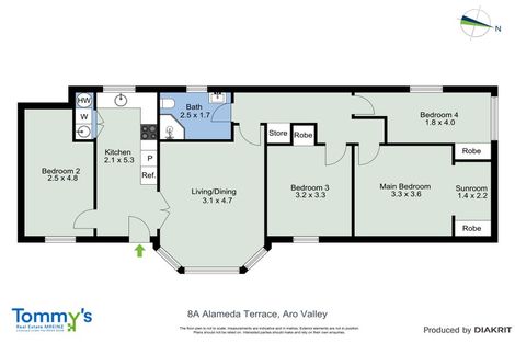 Photo of property in 8 Alameda Terrace, Aro Valley, Wellington, 6021