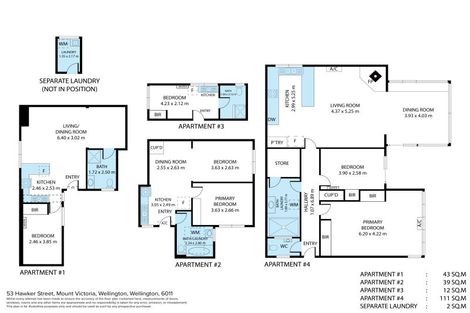 Photo of property in 53 Hawker Street, Mount Victoria, Wellington, 6011