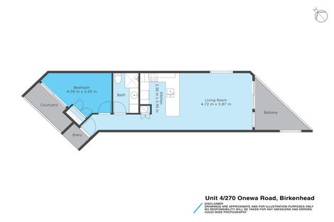 Photo of property in 4/270 Onewa Road, Birkenhead, Auckland, 0626