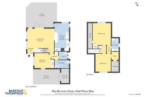 Photo of property in 10a Birman Close, Half Moon Bay, Auckland, 2012