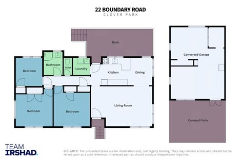 Photo of property in 22 Boundary Road, Clover Park, Auckland, 2019