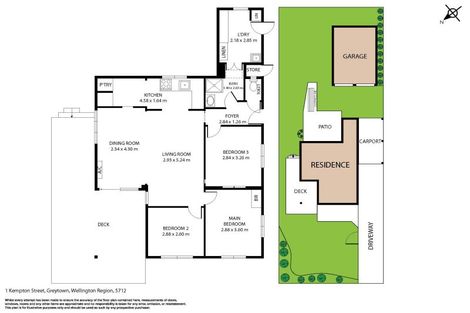 Photo of property in 1 Kempton Street, Greytown, 5712