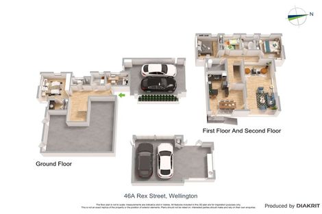 Photo of property in 46a Rex Street, Miramar, Wellington, 6022