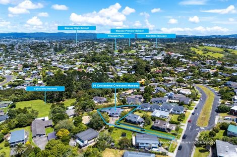 Photo of property in 34 Cyclarama Crescent, Massey, Auckland, 0614