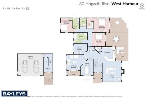 Photo of property in 30 Hogarth Rise, West Harbour, Auckland, 0618