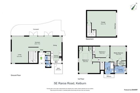 Photo of property in 5e Raroa Road, Kelburn, Wellington, 6012