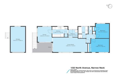 Photo of property in 1/22 North Avenue, Narrow Neck, Auckland, 0624