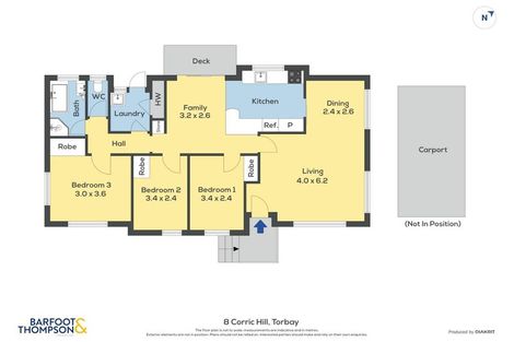 Photo of property in 8 Corric Hill, Torbay, Auckland, 0630