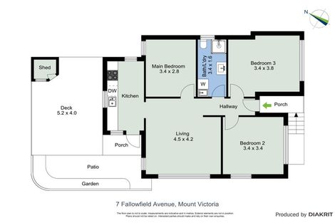 Photo of property in 7 Fallowfield Avenue, Mount Victoria, Wellington, 6011