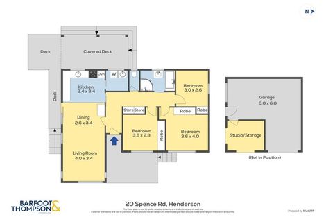 Photo of property in 20 Spence Road, Henderson, Auckland, 0612