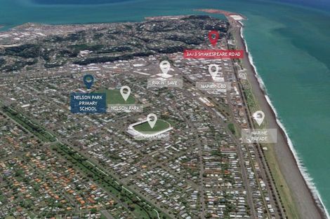 Photo of property in Mclean Towers, 3a/3 Shakespeare Road, Napier South, Napier, 4110