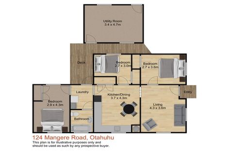 Photo of property in 124 Mangere Road, Otahuhu, Auckland, 1062