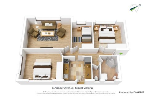 Photo of property in 6/6 Armour Avenue, Mount Victoria, Wellington, 6011