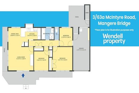 Photo of property in 1/63a Mcintyre Road, Mangere Bridge, Auckland, 2022