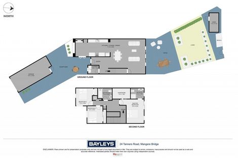 Photo of property in 24 Tanners Road, Mangere Bridge, Auckland, 2022