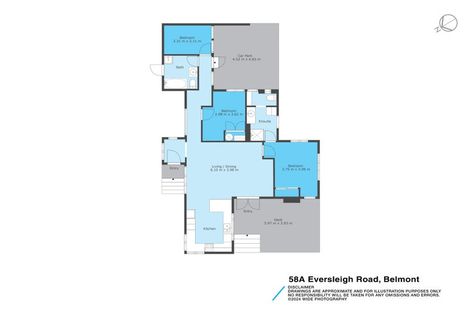 Photo of property in 1/58 Eversleigh Road, Belmont, Auckland, 0622