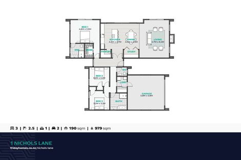Photo of property in 1 Nichols Lane, Greytown, 5712